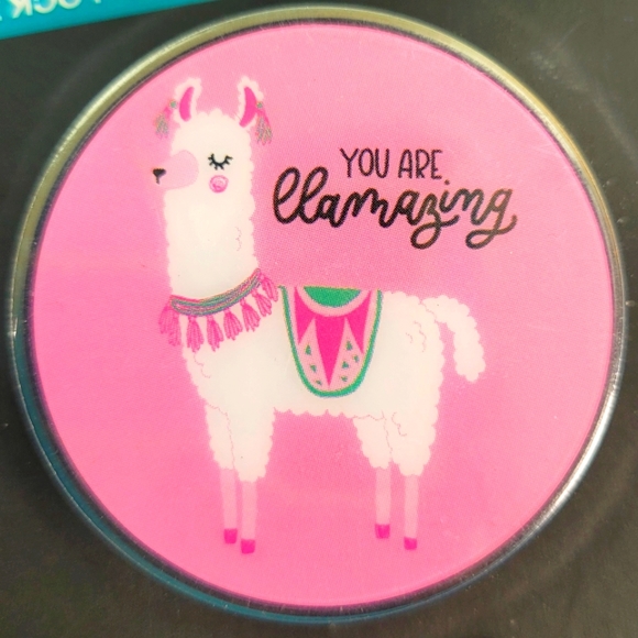 Spinpop Phone Grip Features a Llama with Saying " You Are Llamazing" - Picture 3 of 3